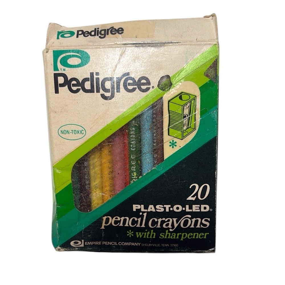Pedigree Plast-o-led Pencil Crayons